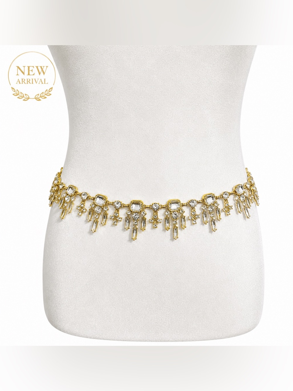 ✨ Bebe Crystal Rhinestone Waist Belt ✨